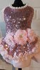 WOOFLINK HOLIDAY PAILLETTE DRESS ROZE MAAT 1