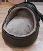 EH GIA CAR IGLOO M2 ZWART + GRIJZE PLUCHE 