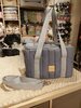 BAU BARU LIVIA BAG TRAP NYLON GREY + PLUCHE
