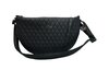 BANDOLIERA WITH ZIP SQUARE BLACK S1
