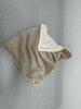 EH GIA DEKEN CREAM CHENILLE/TAUPE PLUCHE
