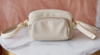 F&amp;C FANCY DOG MOM BAG VEGAN LEATHER BEIGE