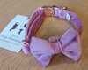 FIFI COLLAR QUINN + BOW SOFT PINK+ ROSE GOLD