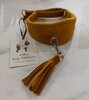 FIFI COLLAR SPEEDY MUSTARD MET TASSEL