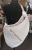 FIFI CARRIER BAG LUNO S2 SUMMER WHITE LEATHER/CURL ECRU + GOLD