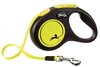 Flexi Rollijn New Neon Band Fluo geel S