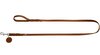 Hunter leash solid education cognac