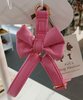 FIFI LILLY CLEAR  + BOW BUBBLEGUM LEATHER + ROSE GOLD