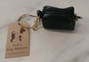 FIFI Poobag Zipper zwart ecoleder +  gold