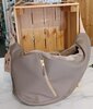 FIFI CARRIER BAG LUNO SUMMER TAUPE LEATHER + GOUD
