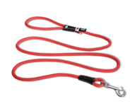 CURLI STRETCH COMFORT LEASH RED L