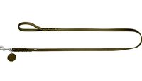 Hunter leash solid education olivegreen