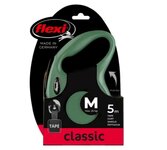 Flexi Rollijn Classic Band Olijfgroen M