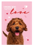 Kaart A5 With Love (v) 