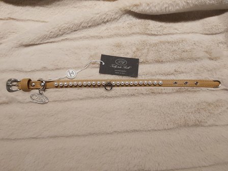 Lily halsband beige 35cm