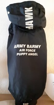 REGENJAS PUPPY ANGEL ZWART MAAT XL