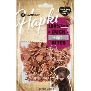 HAPKI DUCK &amp; RICE BITES 85GR 520269