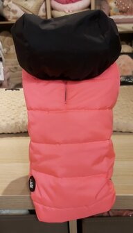 ILMD 241BLK HIGH VISIBILITY ECOPUFFER FLUO PINK/ZWART