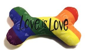 LOVE IS LOVE BONE TOY PLUCHE