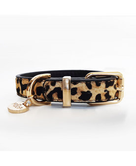 MP HALSBAND LUIPAARD LEDER