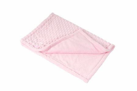 OLP TRAVEL BLANKET VIKY 50X75CM PINK