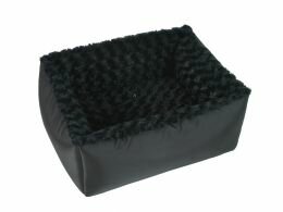 OLP PETS CAR BED ZWART