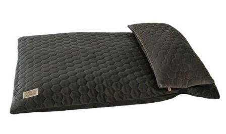 Costa Roll-Up Travel Bed HONEYCOMB velvet grey S