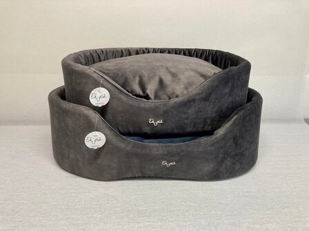 EH GIA ROUND BED SIZE 6 - VELVET ANTHRACITE