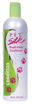 PET SILK BRIGHT WHITE CONDITIONER 473 ml