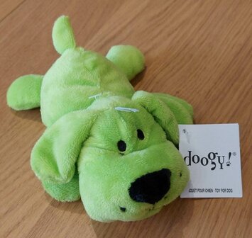 Doogy pluche hond groen