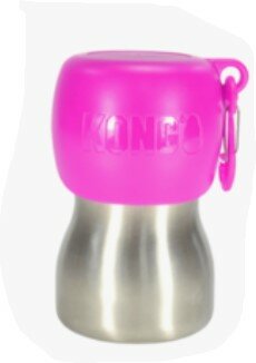 Kong H2O STAINLESS STEEL WATER BOTTLE PINK 255ML