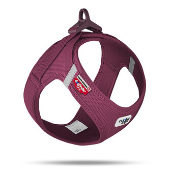 CURLI VEST HARNESS CLASP AIR MESH RUBY