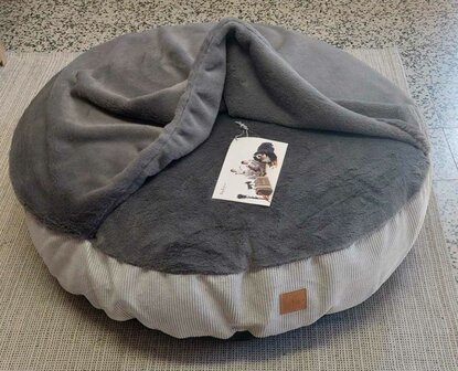 BAU BARU CAVE BED GREY + NOTORIOUS 100CM