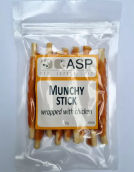 MUNCHY STICK WRAP CHICKEN 12,5CM 95G 10PCS