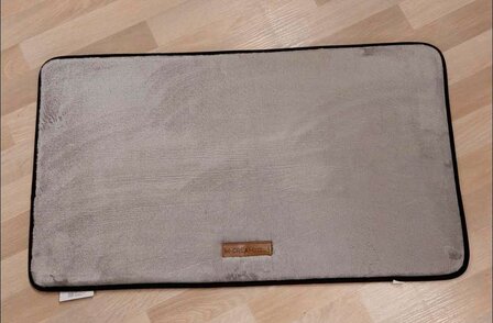 M-PETS SCILLY MAT M 85X51 GRIJS ANTI-SLIP