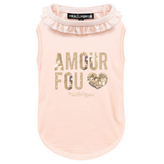 M&amp;P JUSTINE T-Shirt &quot;Amour Fou&quot; Rose