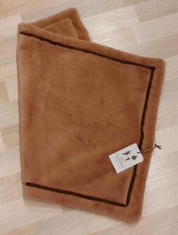 FIFI BLANKET LICHT BRUIN 70X50CM