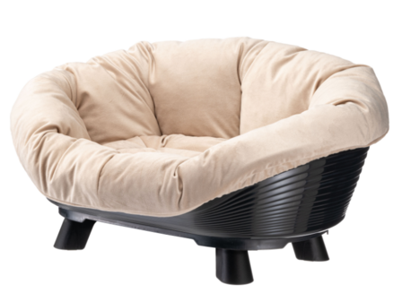 SOFA THRONE 4 ZWART