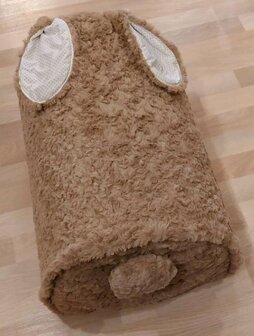 BAU BARU Tunnel Bunny Bear Brown S