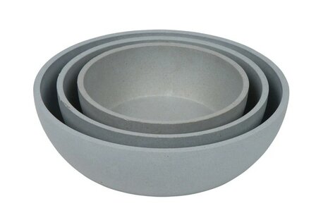 District 70 - BAMBOO Voerbak ice blue 14cm diameter