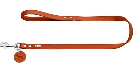 Leash cowleather orange 13/110