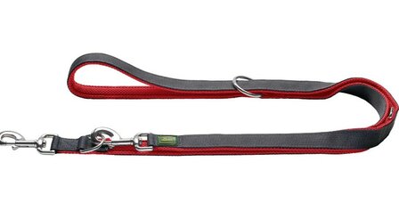 T leash Maldon 20/200 polyester red-grey