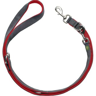T leash Maldon 20/200 polyester red-grey