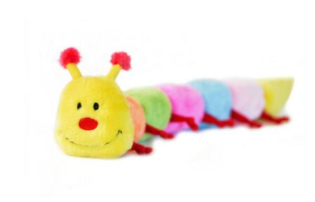 Caterpillar &ndash; Large with 6 Squeakers