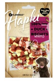 Snack Hapki Koekje met eend Meerkleurig 85gr