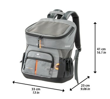 VOYAGER RUGZAK 400 GRIJS