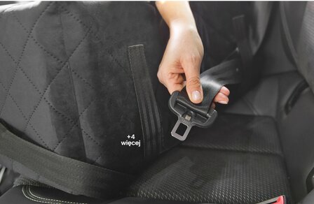 Amibelle Molly autostoel zwart orthopedisch L