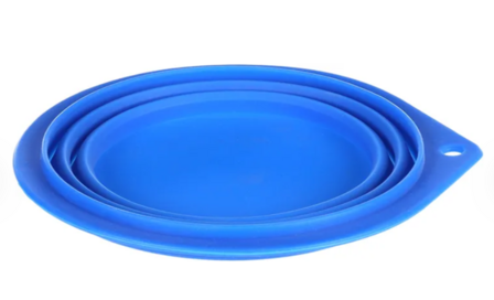 Eet- en drinkpot Falda Rond Blauw L