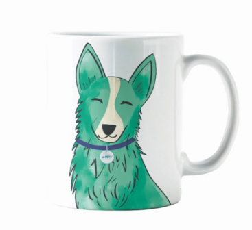 M-PETS PETJOY Mok Luna - Groen 350ml