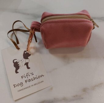 FIFI Poobag Zipper Soft pink